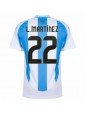 Argentina Lautaro Martinez #22 Hjemmedrakt Copa America 2024 Korte ermer